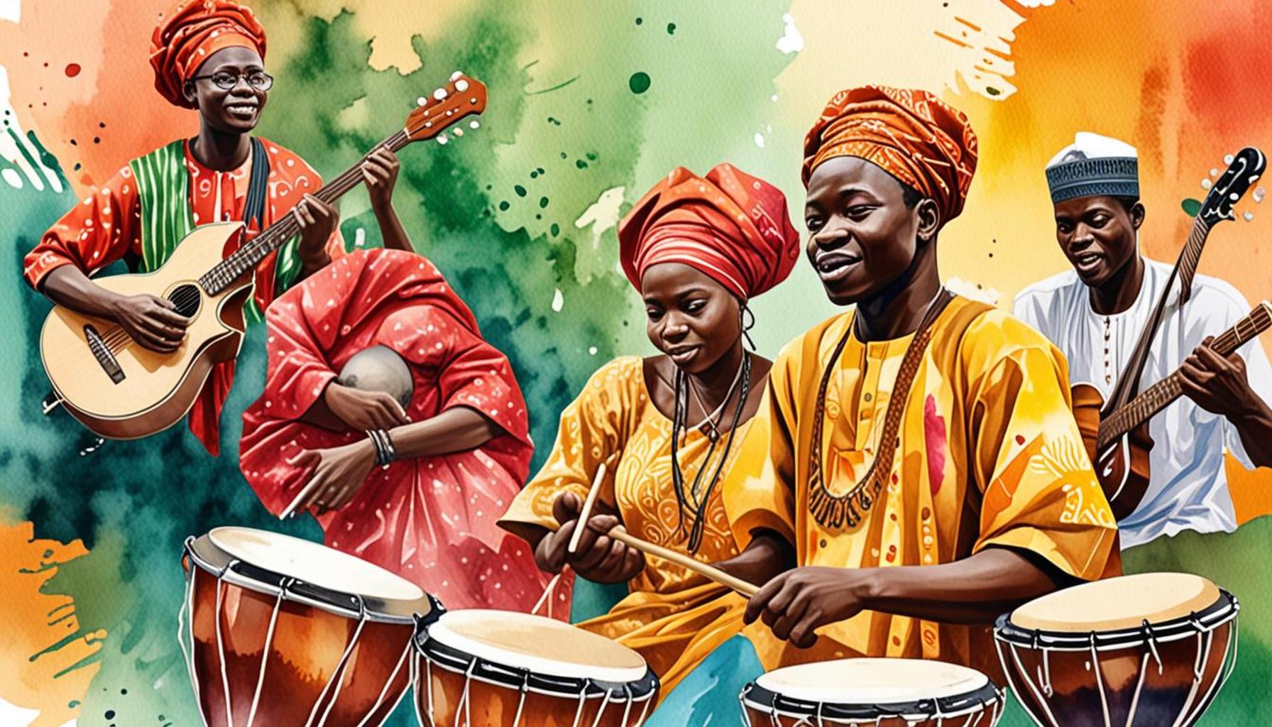 Exploring Nigerian Folk Music: Preservation and Innovation through Musical Creation