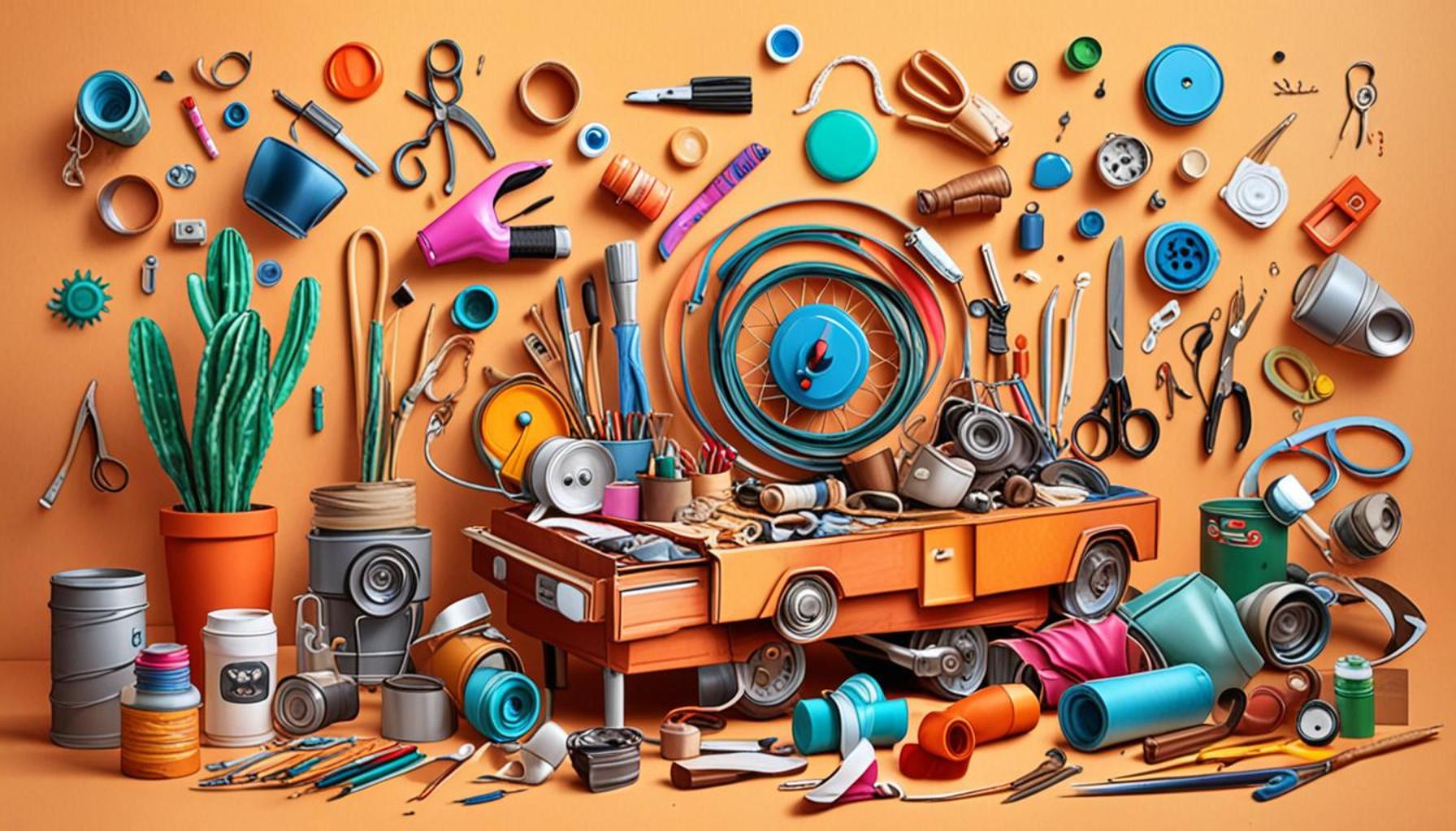 Exploring the Art of Upcycling: Transforming Recyclable Materials into Unique Craft Pieces