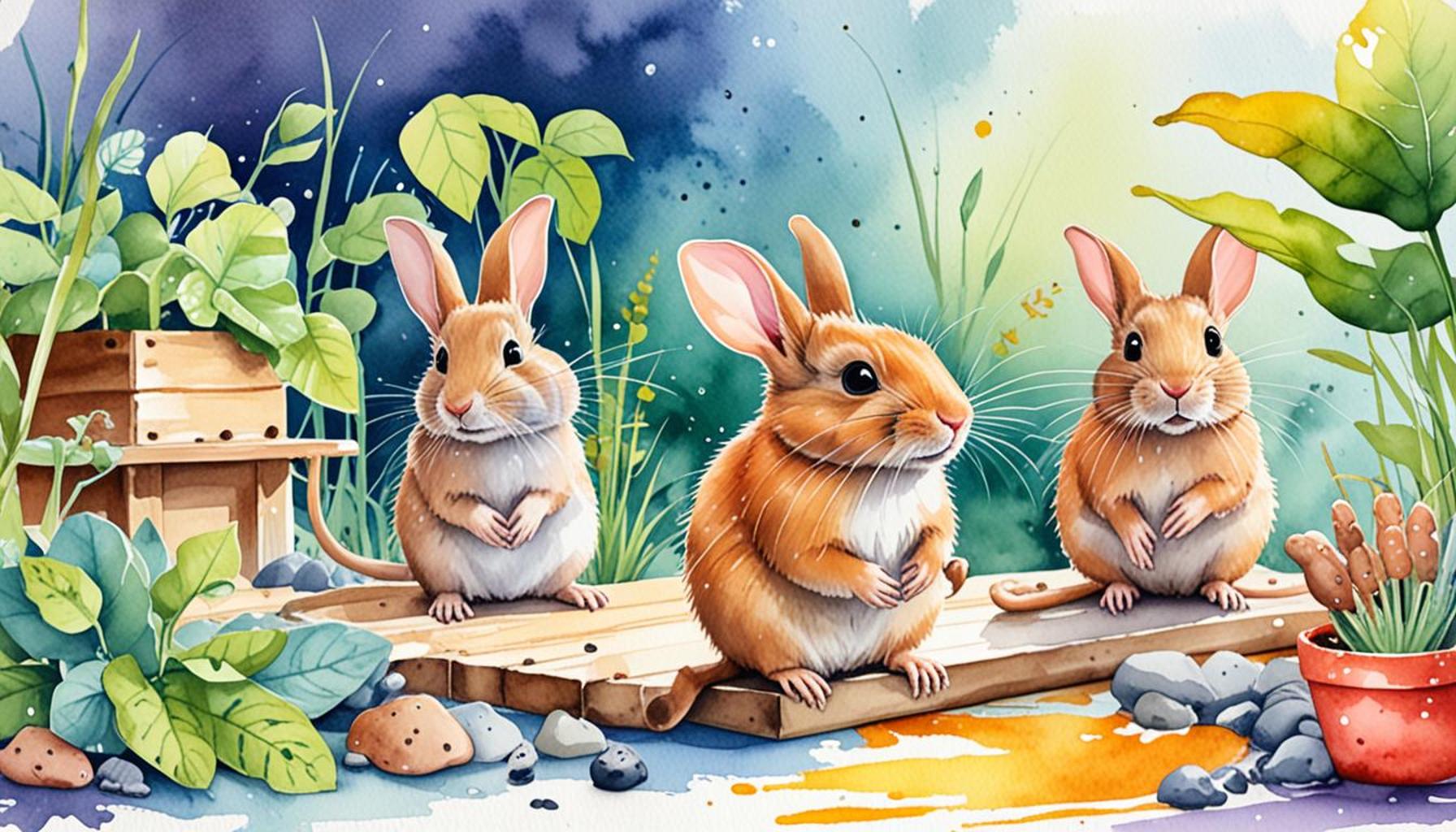 The importance of environmental enrichment for small animals: creating a stimulating habitat for rodents and rabbits